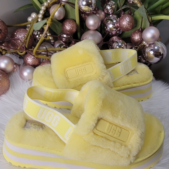 Ugg Disco platform Womens Slide Margarita - Picture 4 of 14